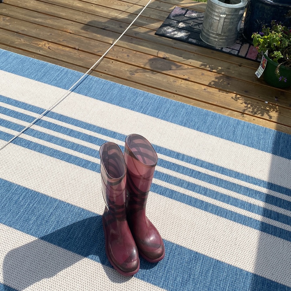 Burberry BERRY NOVA Check Boots! So Beautiful! Size 7 1/2! (37, EU) RARE! 💓 - Picture 14 of 14